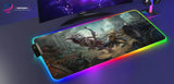 World of Warcraft RGB Gaming Mouse Pad - Horde vs Alliance Edition
