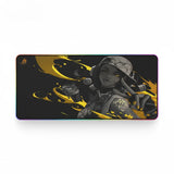 Tapis de souris Gaming Valorant Raze - Édition Limitée Blast Gold XXL RGB avec design dynamique et urbain.