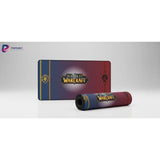 Tapis de souris Gaming World of Warcraft - Édition Alliance vs Horde - Précision E-sport sur fond neutre.