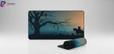Tapis de souris Gaming XL - The Witcher : L'Arbre du Pendu, design inspiré de Geralt de Riv.