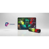 Tapis de souris Gaming XL World of Warcraft - Édition Légendes d'Azeroth avec personnages emblématiques d'Azeroth