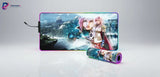 Tapis de souris Gaming XXL - Édition Légende de Lightning : Précision & Esthétique Fantasy avec design Final Fantasy.