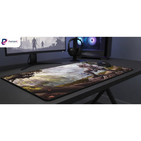 Tapis de souris God of War - Édition Kratos & Atreus Précision & Glisse Ultime sur un bureau de jeu