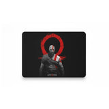 Tapis de souris God of War - Édition Kratos & Oméga  Glisse Ultime avec Kratos et emblème Oméga rouge.
