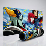 Goldorak XXL Mouse Pad - Actarus & Phénicia - Premium Collector's Edition
