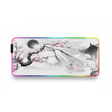 Japan Mouse Pad: The Awakening of Mount Fuji & Sakura (RGB Edition)