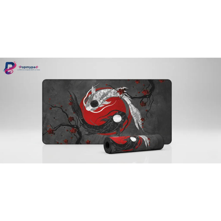 Japanese Mouse Pad: The Zen Harmony of Koi Carp