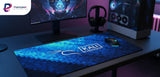KALI LINUX Mouse Pad - Crystalline Mosaic & Tactical Precision