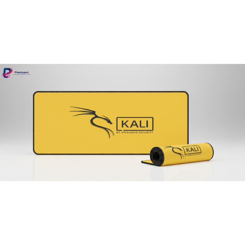 Kali Linux Mouse Pad - Cyber-Yellow Offensive Security Edition