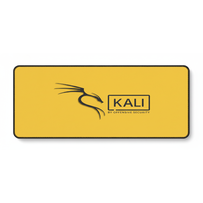Kali Linux Mouse Pad - Cyber-Yellow Offensive Security Edition