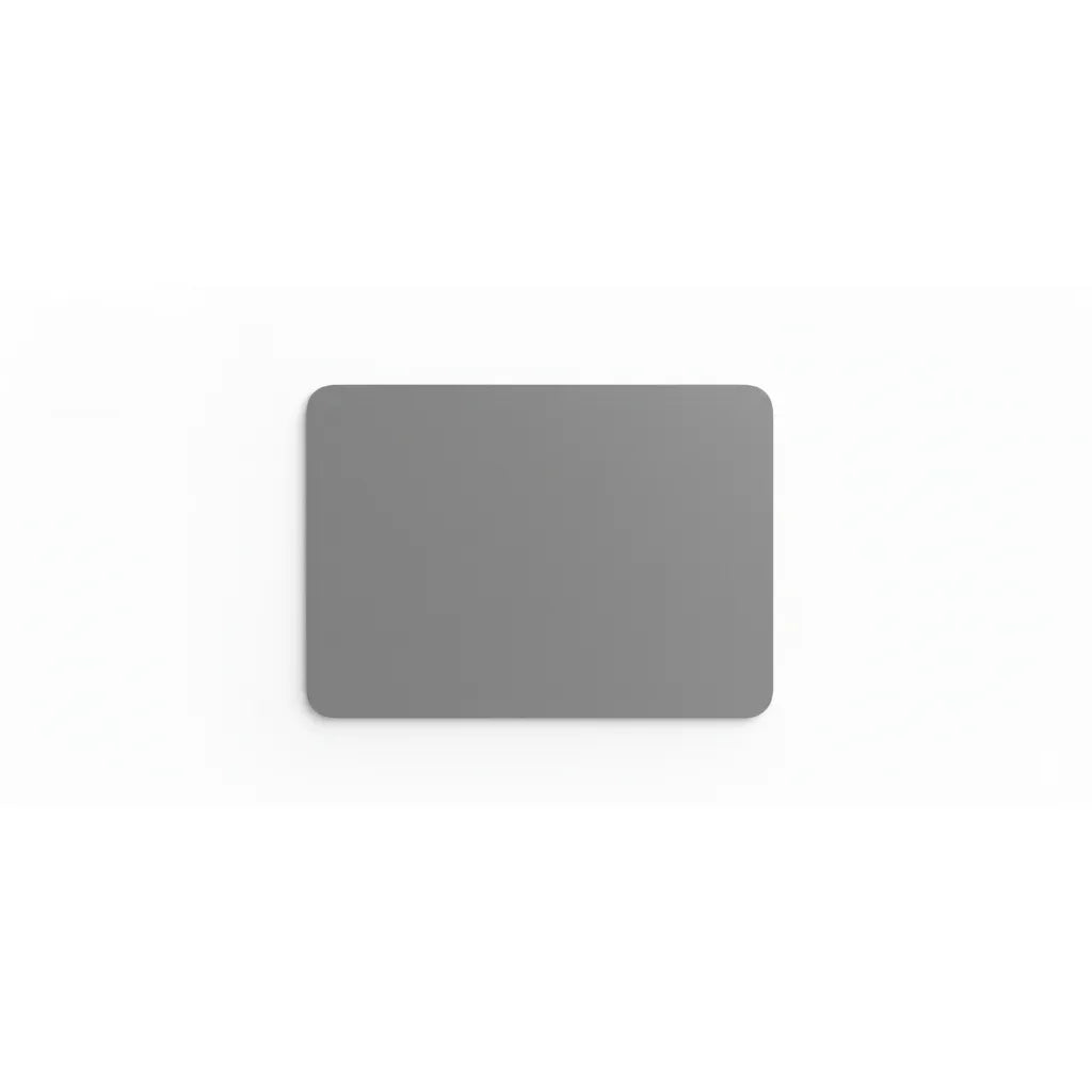Minimalist Mouse Pad - Solid Anthracite Grey - Performance & Serenity