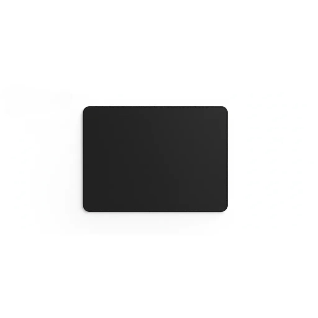 Minimalist Black Mouse Pad - Premium Comfort & Precision