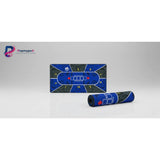 Texas Hold'em Poker Mouse Pad - Royal Edition Blue & Baroque