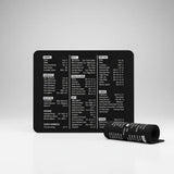 Productivity Mouse Pad "Master Shortcuts" — Minimalist & Zen Design