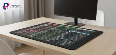 Mouse Pad Shortcuts Desktop - The Master Office Expert