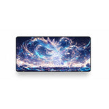 Tapis de souris Renard Céleste - Édition Zen & Éthérée, design éthéré de renard composé d'eau et de lumière.