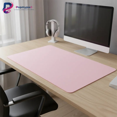 Pastel Pink Mouse Pad - Softness & Minimalism