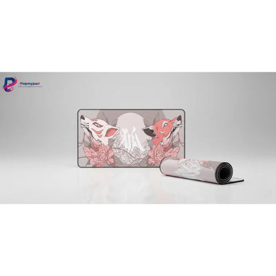 "Kitsune Serenity" Mouse Pad – Zen & Minimalist Japanese Design