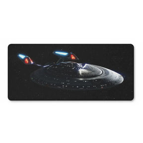 Tapis de souris Star Trek - Édition USS Enterprise-E | Design Galactique Premium en vue spatiale