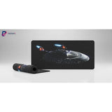 Tapis de souris Star Trek - Édition USS Enterprise-E | Design Galactique Premium avec vaisseau emblématique dans l'espace.