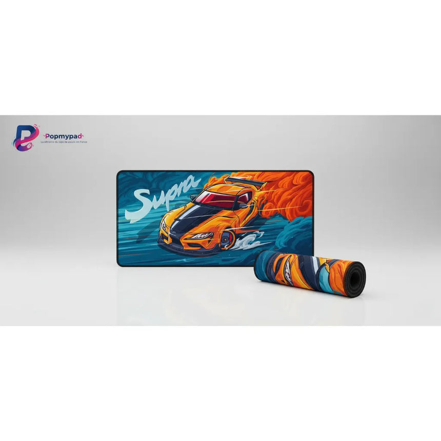 Car Mouse Pad - Toyota Supra Drift Edition - Premium Artistic Design