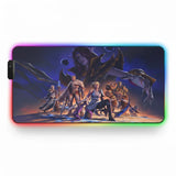 World of Warcraft RGB Mouse Pad - Legends of Azeroth XXL Edition