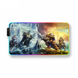 World of Warcraft RGB Mouse Pad – Legendary Duel Edition Azeroth