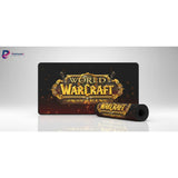 Tapis de souris World of Warcraft  Undermine Edition – Performance & Précision Gamine avec logo et design industriel.