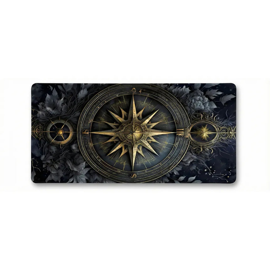 XXL Mouse Pad - The Celestial Astrolabe & Nocturnal Flora