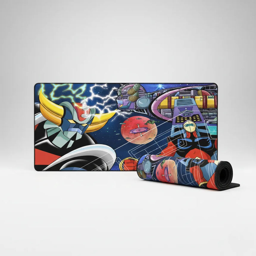 XXL Goldorak Mouse Pad - Collector's Edition "Interstellar Duel"