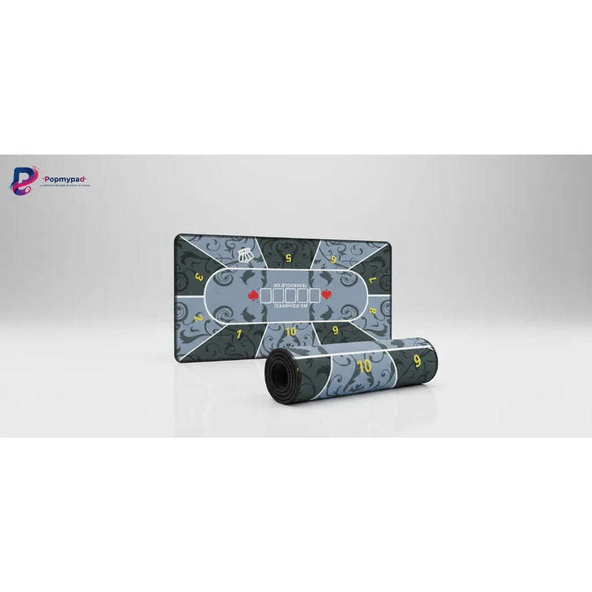 XXL Poker Mouse Pad - Premium Baroque Texas Hold'em Design