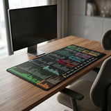 XXL Mouse Pad, Keyboard Shortcuts - Excel & Word Productivity Pack