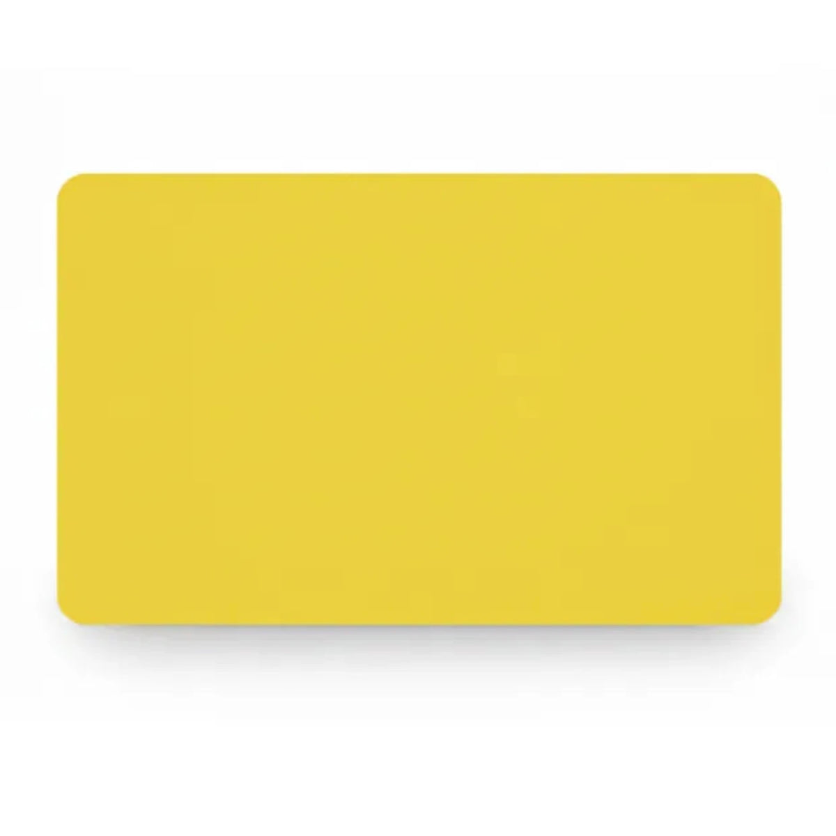 Yellow Mouse Pad — Minimalist Solid Colour 9.8 × 11.4 in | PopMyPad