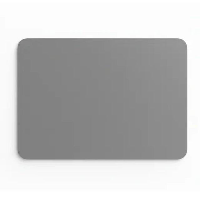Tapis de souris minimaliste gris anthracite, vue complète du tapis