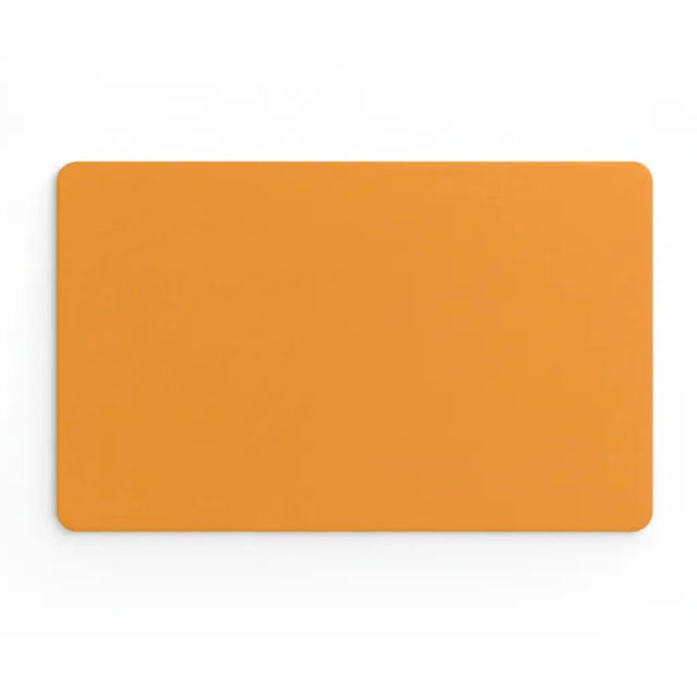 Tapis de souris orange vibrant premium, vue complète du tapis